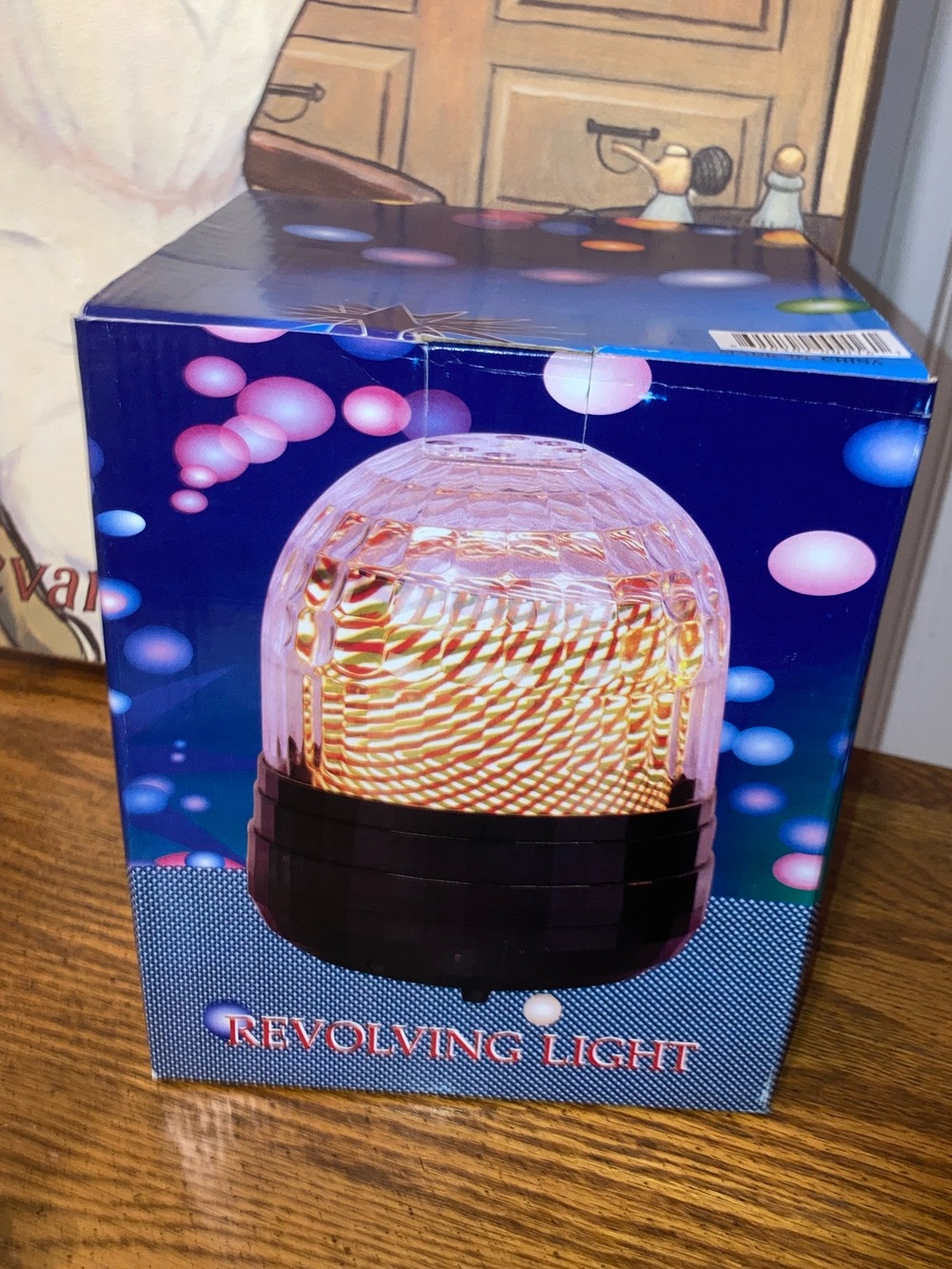 Revolving LED Party Light | Color Changing Rotating Disco Light - NIB